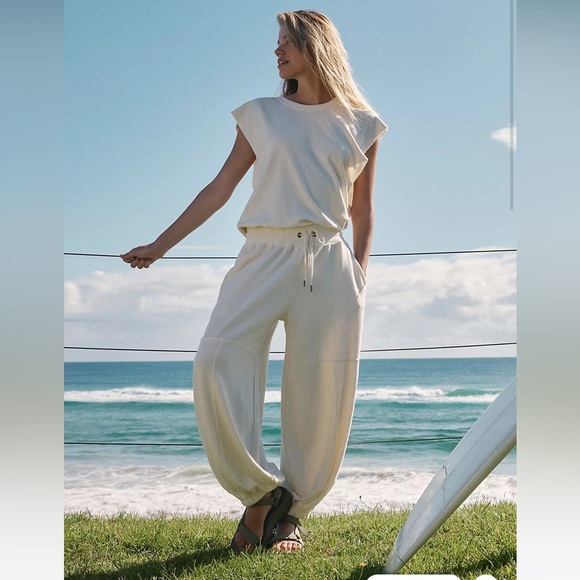 Free People Pants - Free People Throw and Go Onesie - Size Medium